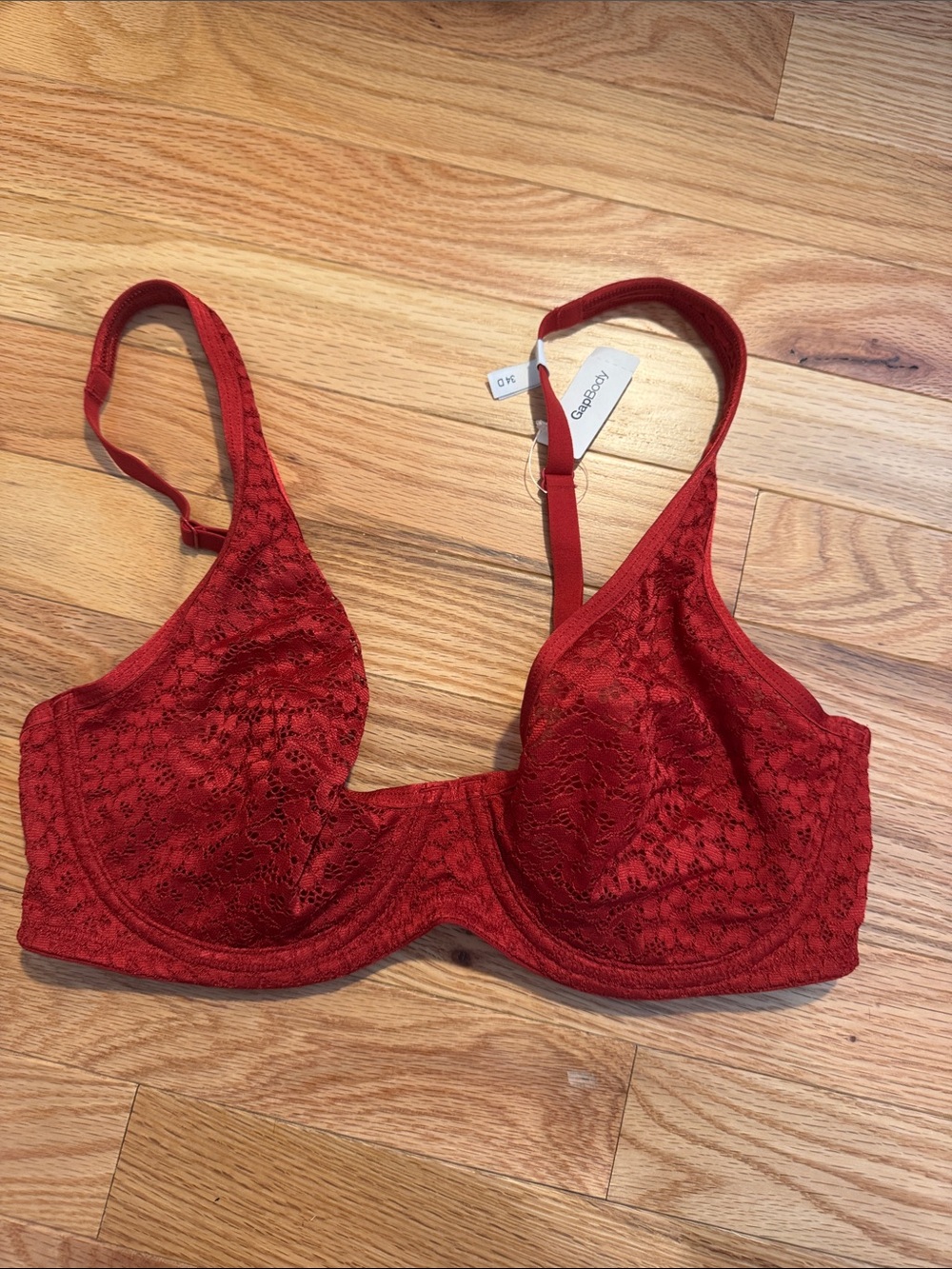 GAP Crimson Lace Underwire Bra